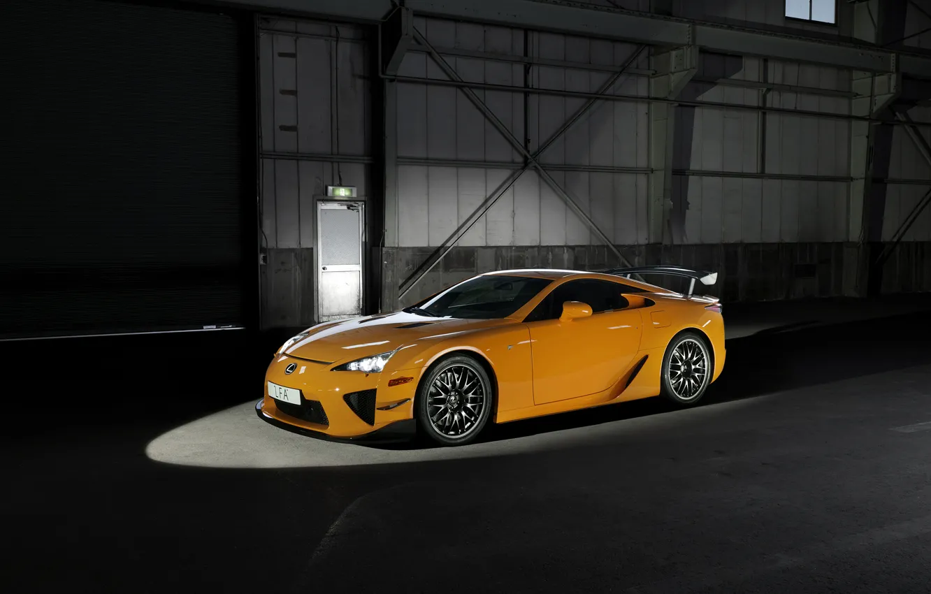 Photo wallpaper Lexus, Lexus, LFA, The Nürburgring