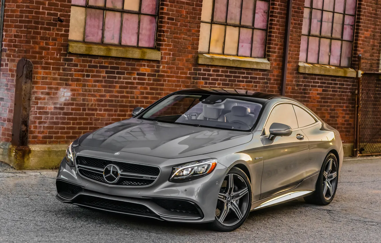 Photo wallpaper mercedes benz, coupe, amg, s63