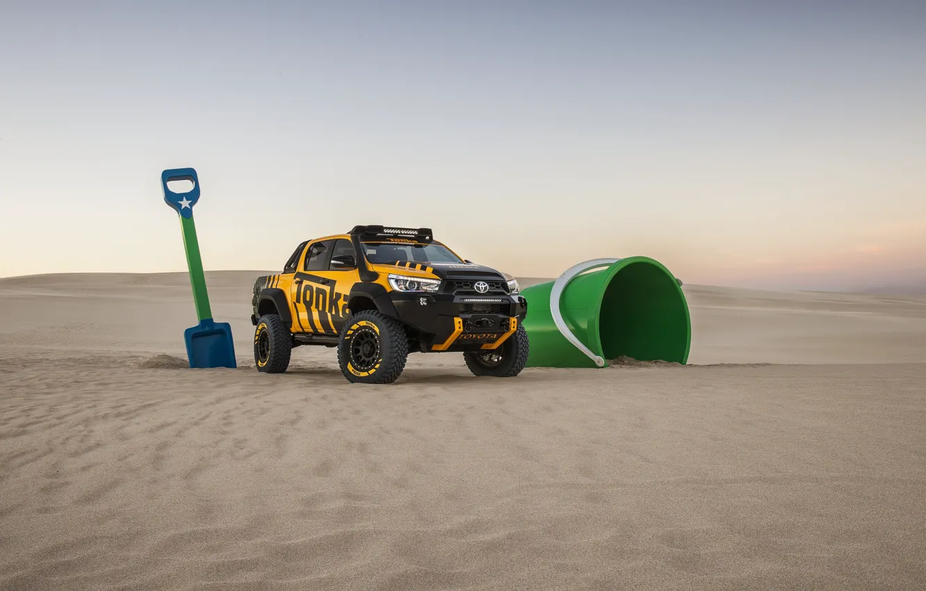 Photo wallpaper Concept, Toyota, Hilux, Tonka
