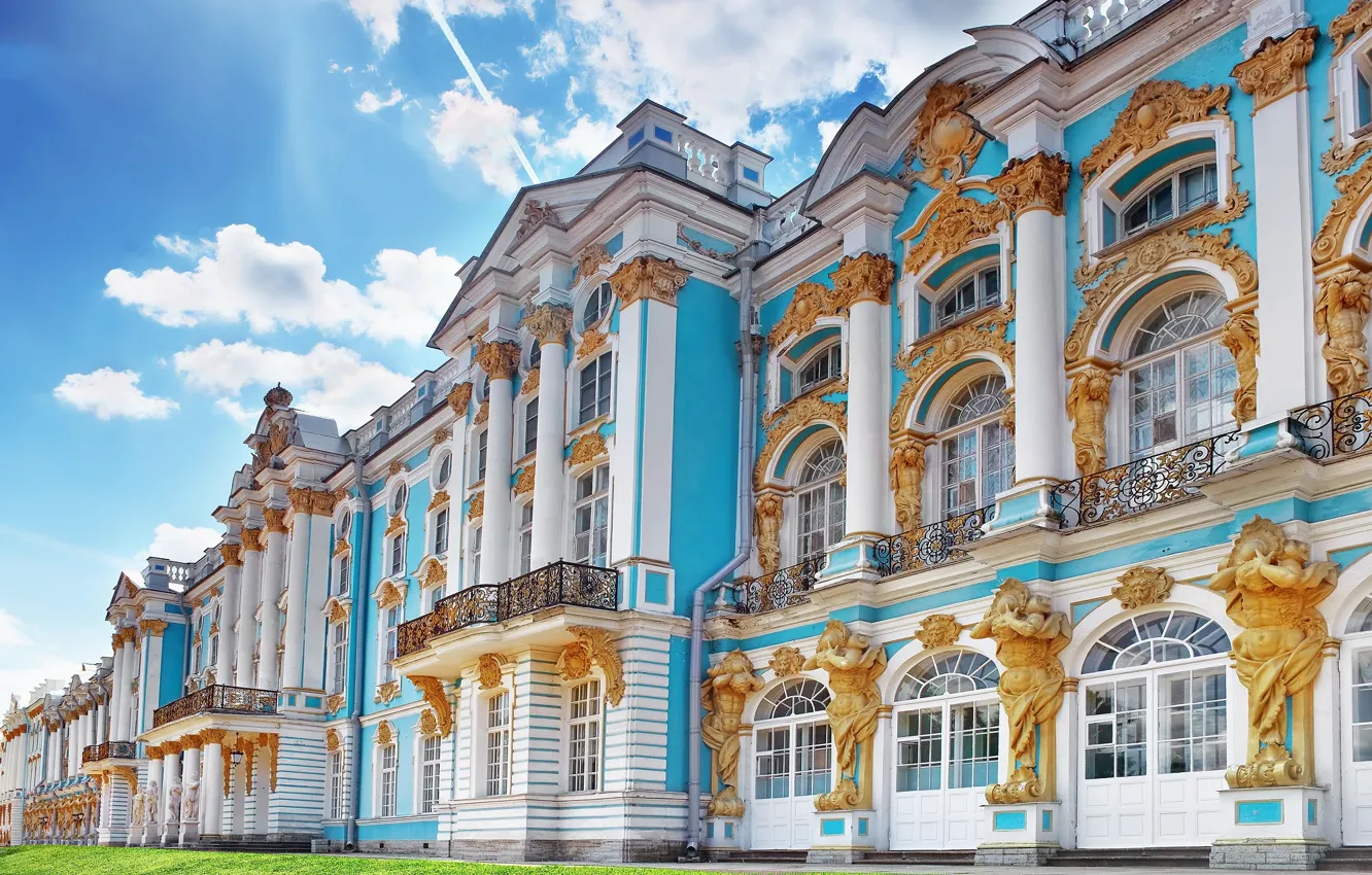 Photo wallpaper Saint Petersburg, Russia, Catherine Palace