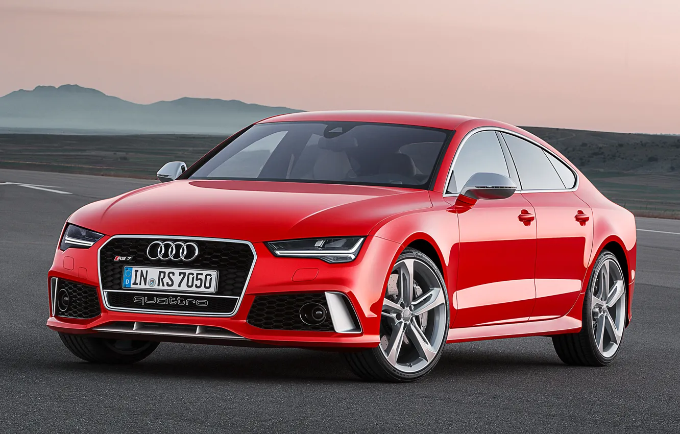 Photo wallpaper Audi, Sportback, 2014, RS7