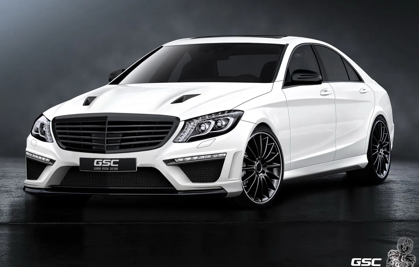 Photo wallpaper car, tuning, Mercedes-Benz, Mercedes, tuning, rechange, S-Class
