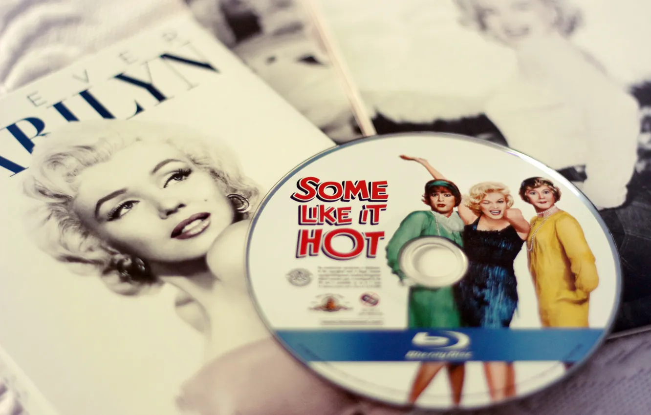 Photo wallpaper disk, Marilyn Monroe, In jazz only girls