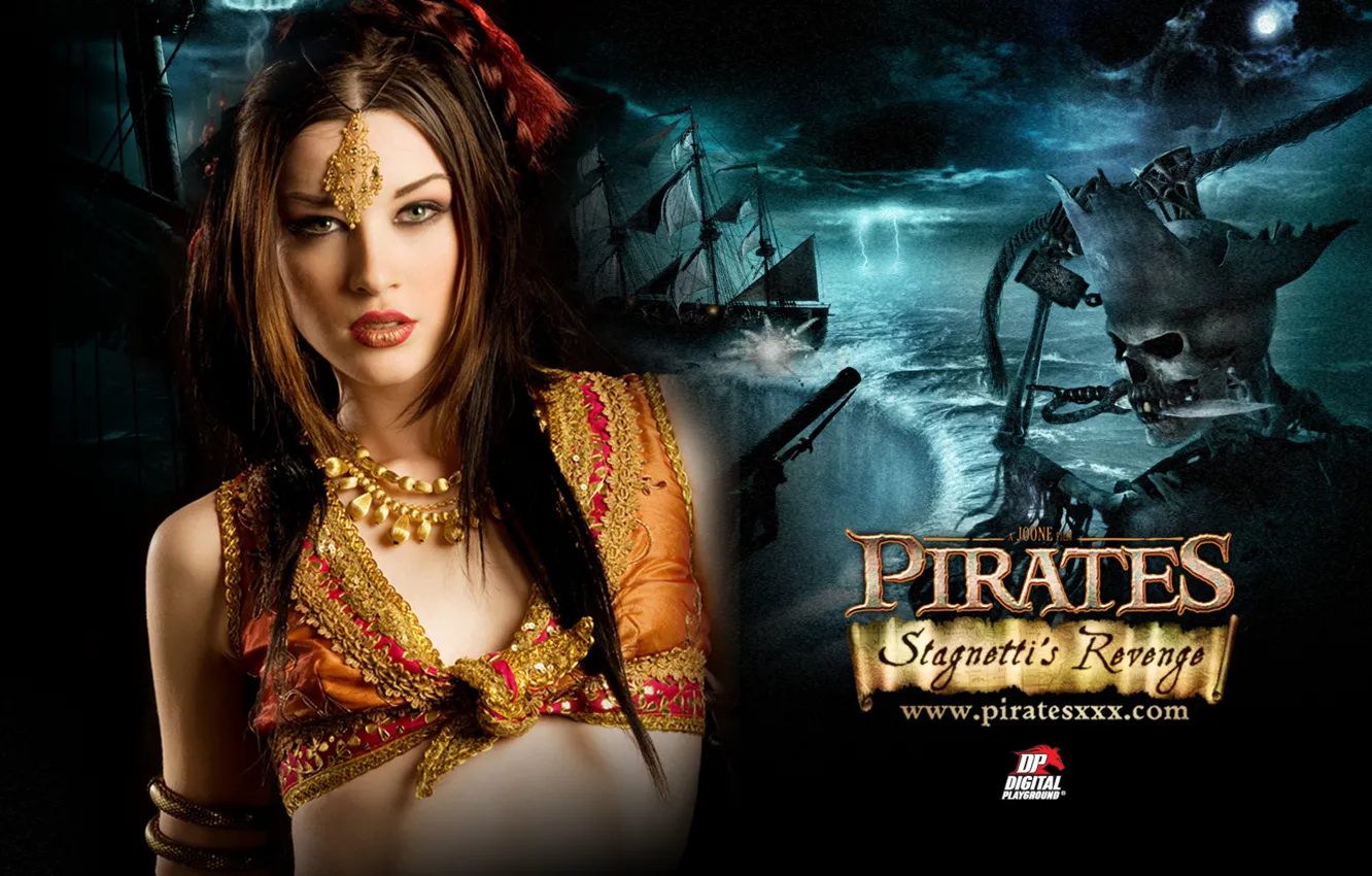Photo wallpaper film, piraty, krasotka, was the