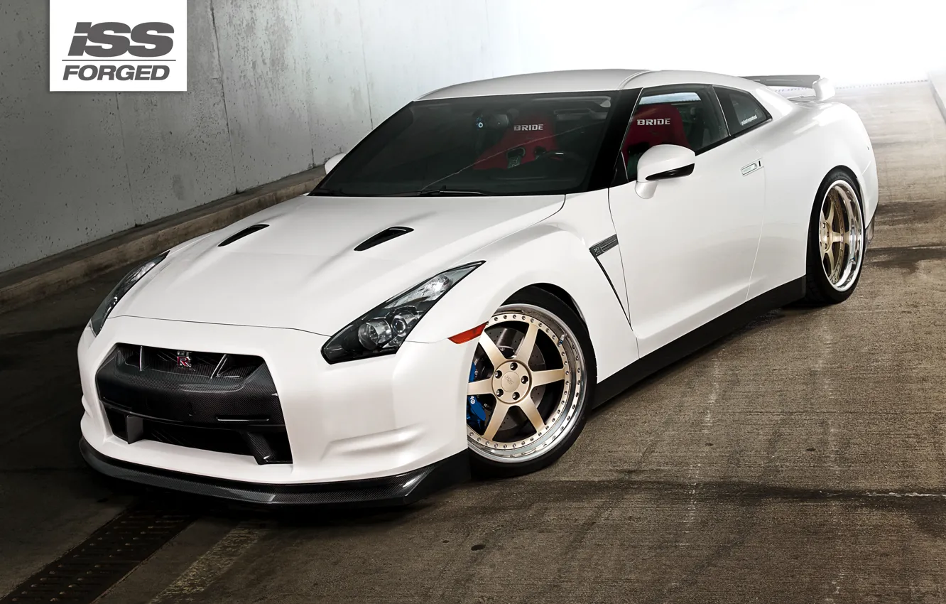 Photo wallpaper GTR, Nissan, Forged, ISS