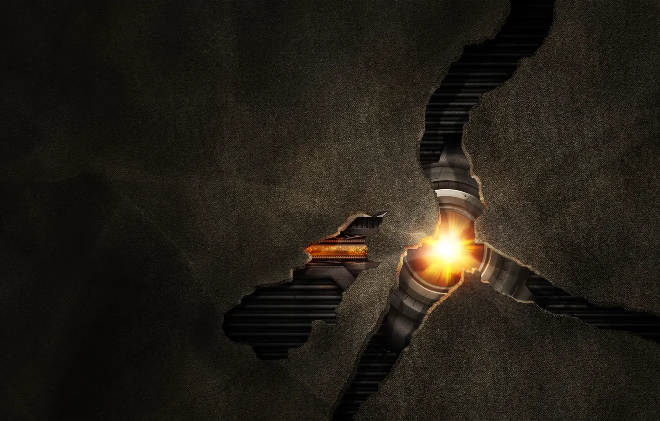 Photo wallpaper metal, material, substance