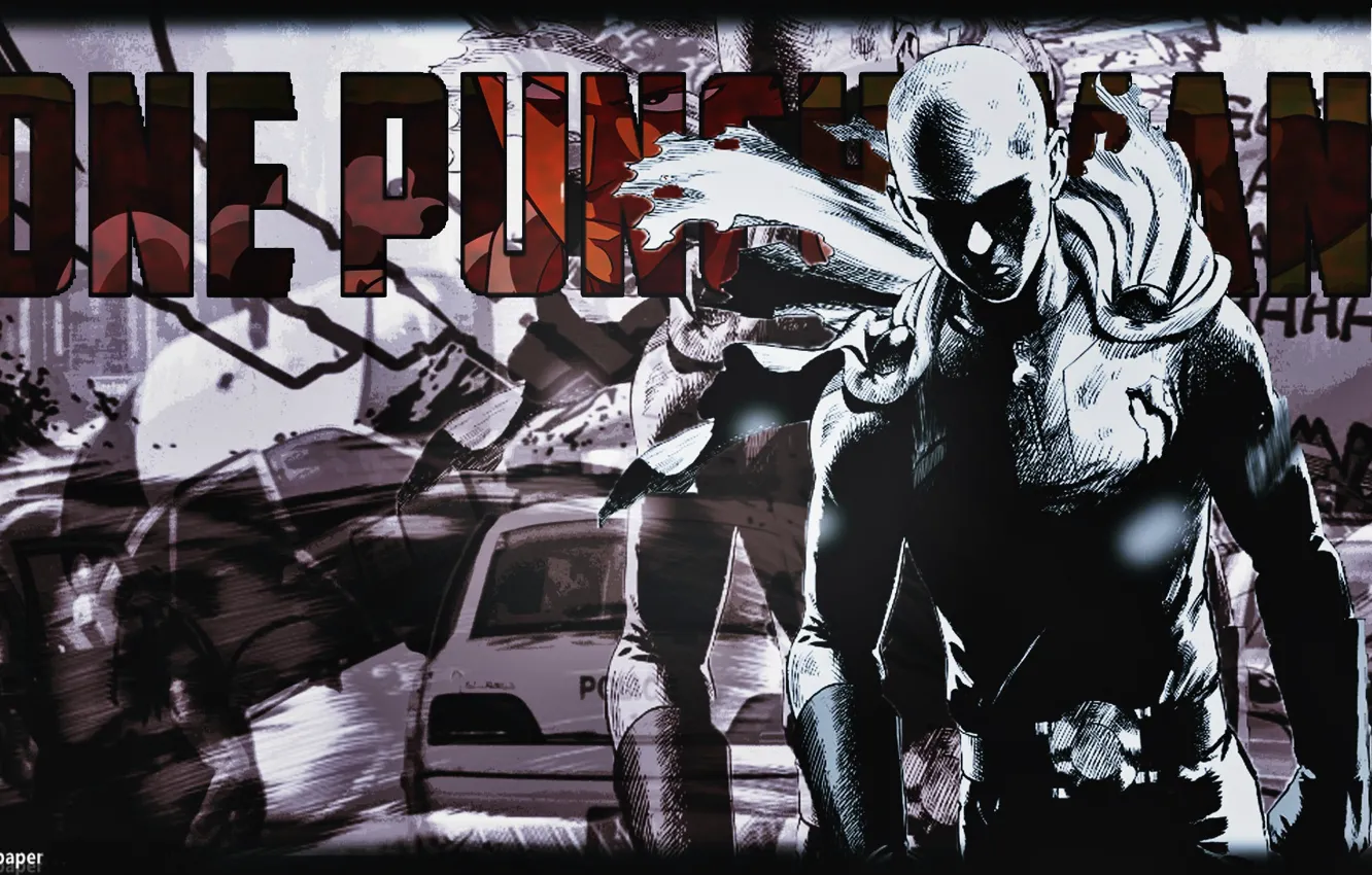 Photo wallpaper guy, OnePunch-Man, Vanpatten