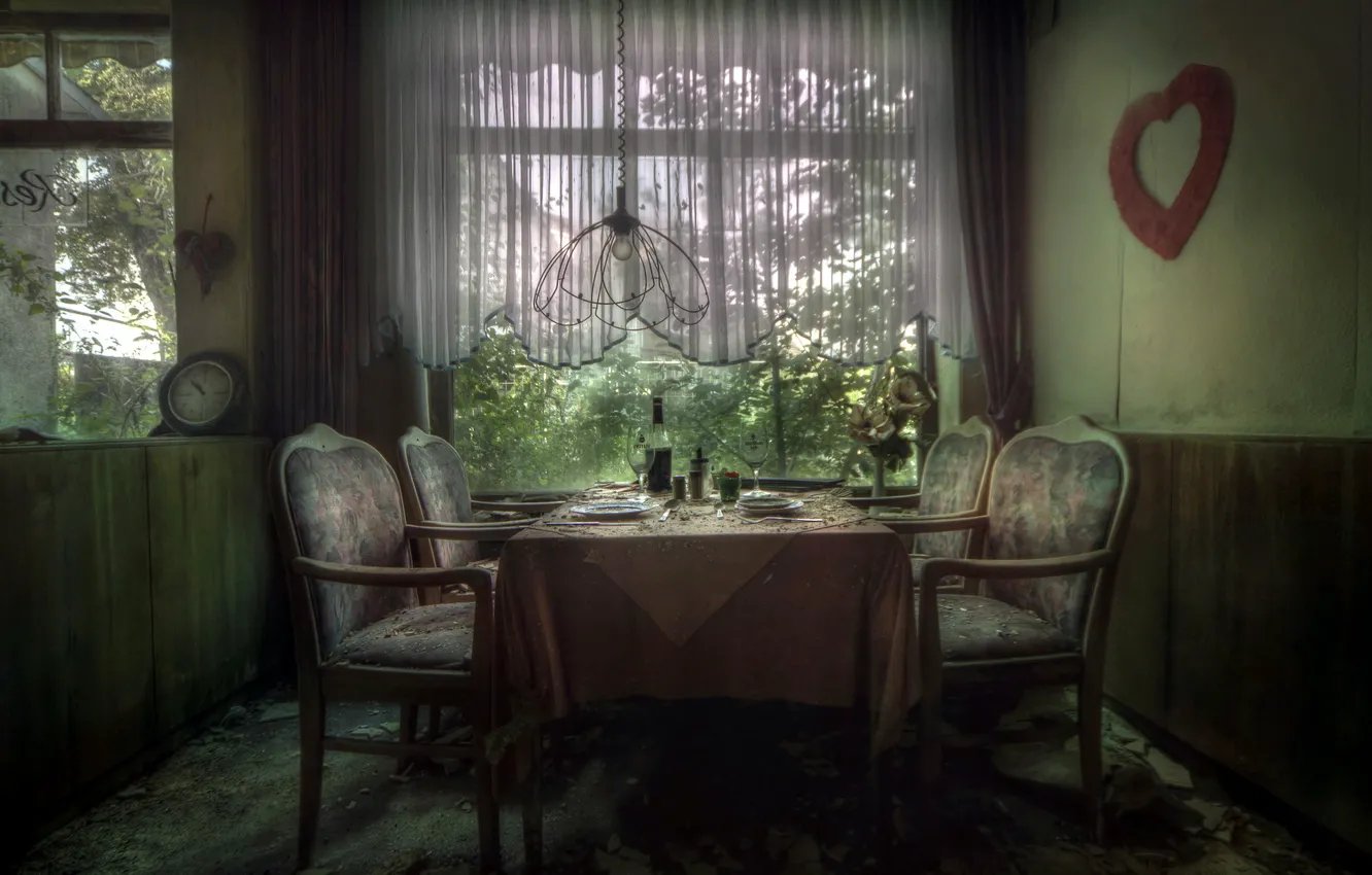 Photo wallpaper interior, restaurant, hall