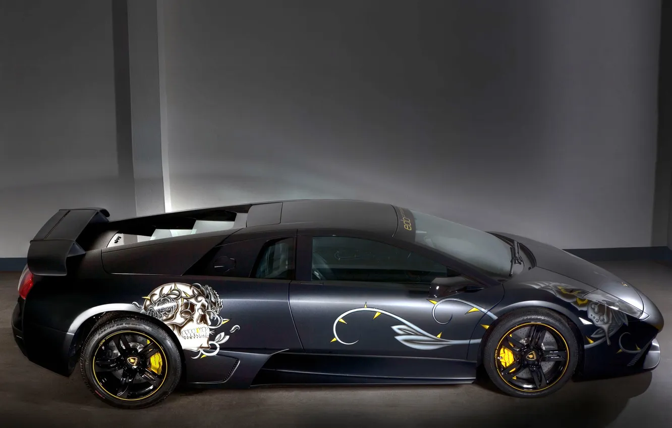 Photo wallpaper tuning, side view, tuning, Lamborghini, Edo Competition, lamborghini murcielago lp710, audigier limited edition