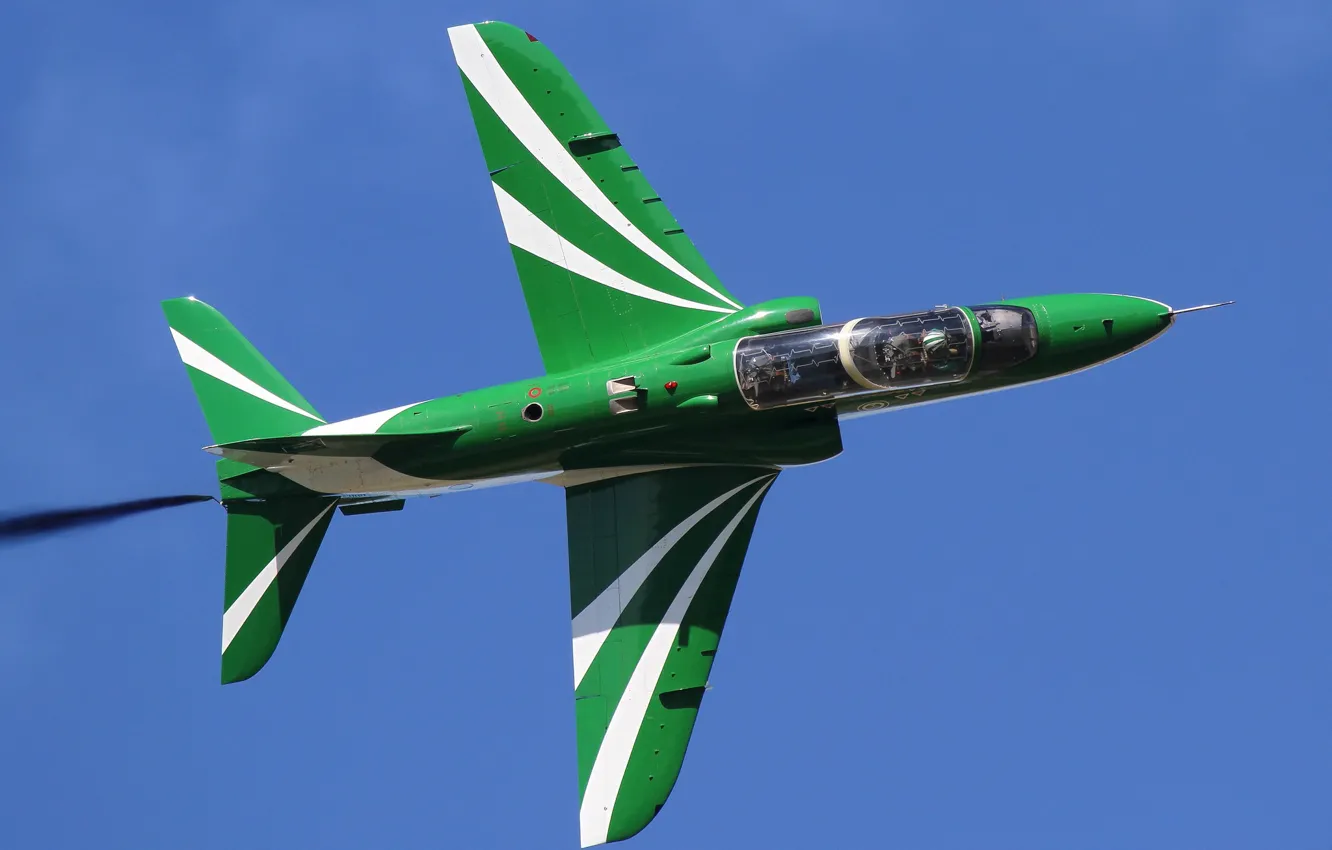 Photo wallpaper the plane, jet, BAE Hawk, training, subsonic