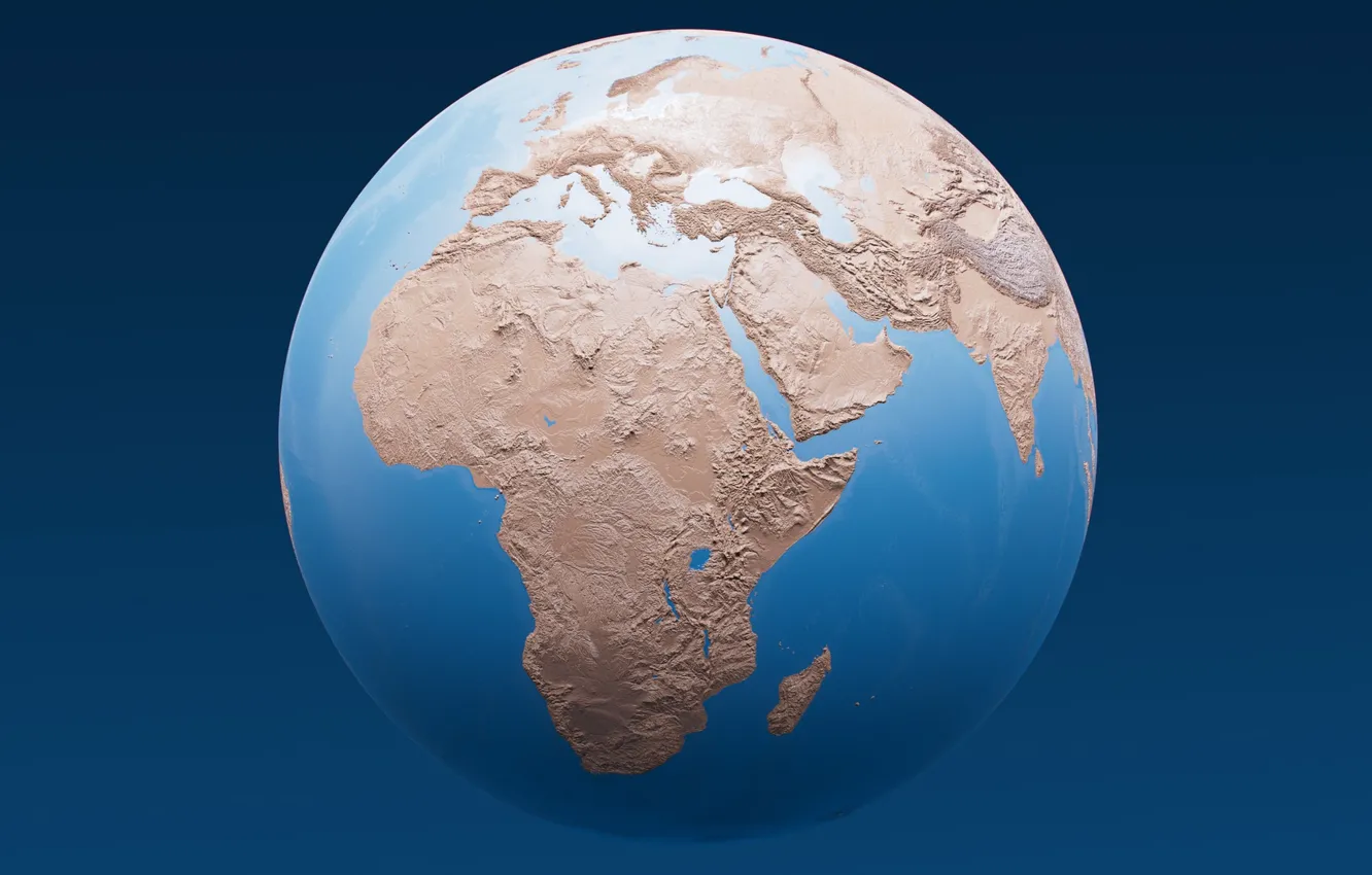 Photo wallpaper sphere, balls, background, continents, earth, planet