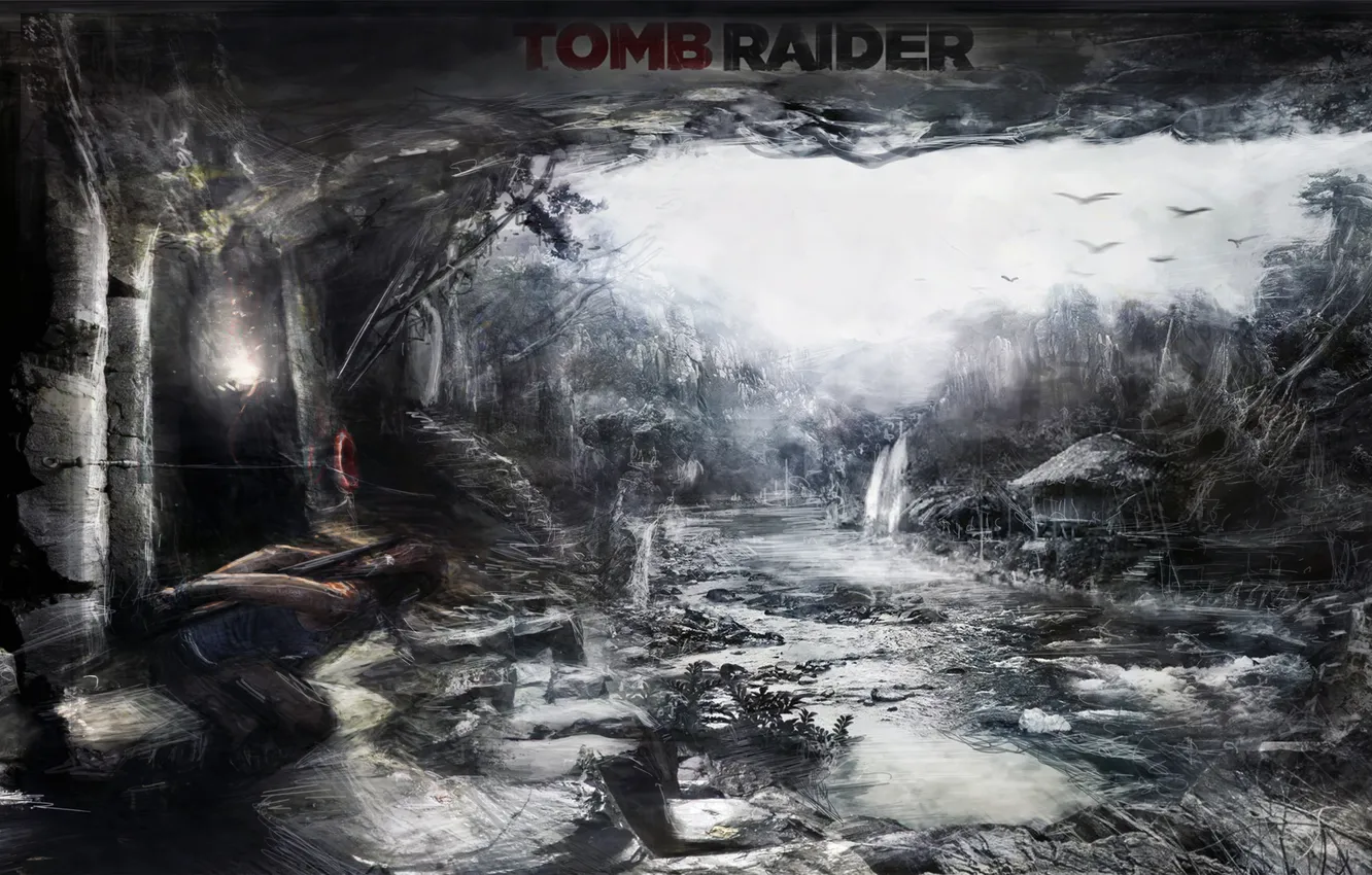 Photo wallpaper art, Tomb Raider, Ar, PVP, VAP