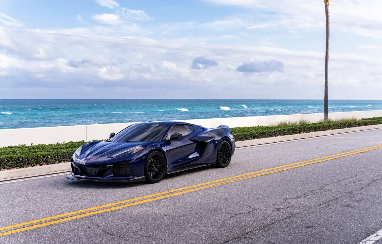 Photo wallpaper car, Corvette, Chevrolet, Supercar