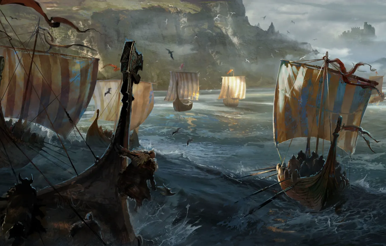 Photo wallpaper game, For Honor, Ubisoft Montreal, For the honor