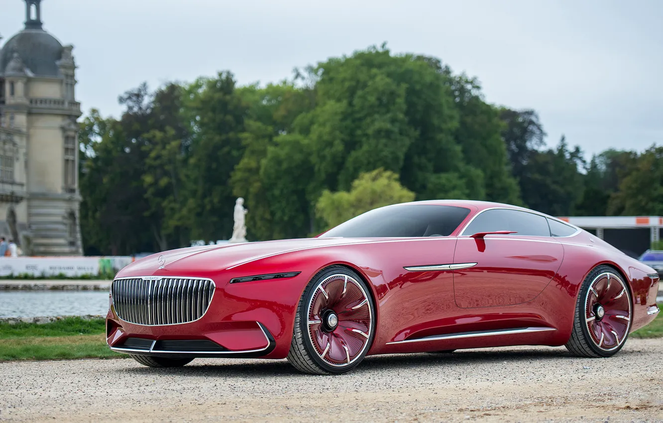 Photo wallpaper Mercedes, Maybach, Mercedes-Maybach Vision 6