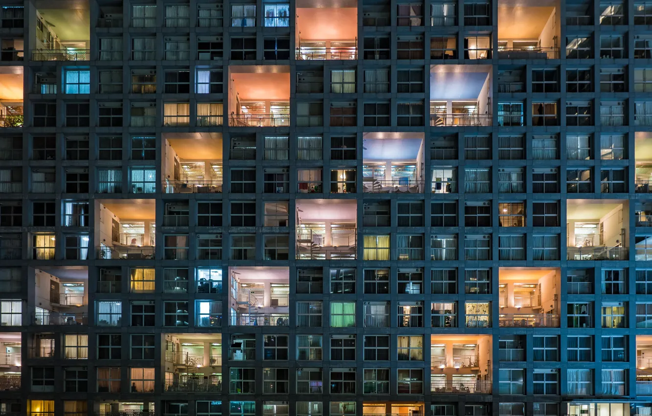 Photo wallpaper the city, home, Tokyo, architecture, Shinonome 1 Chome