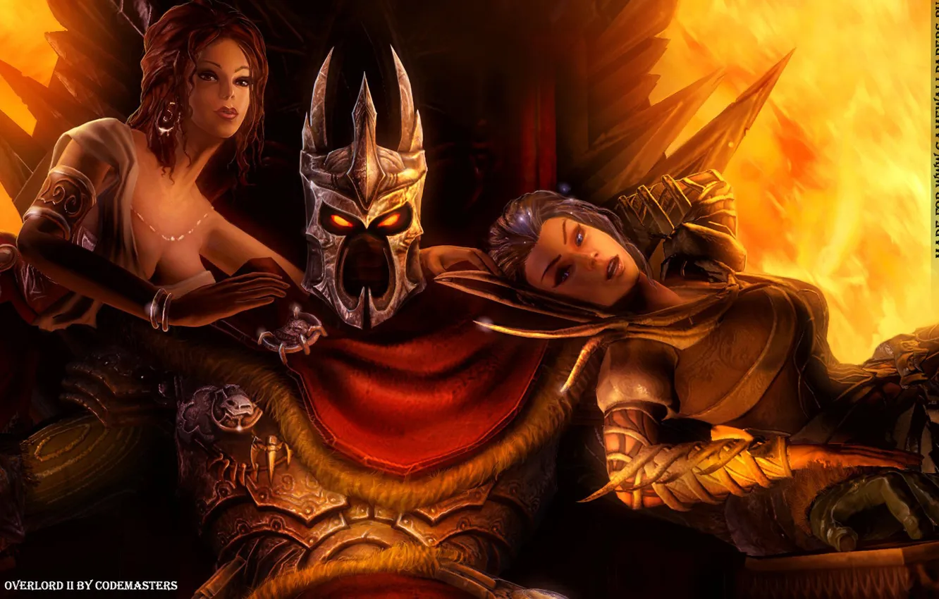 Photo wallpaper girl, Overlord, Lord