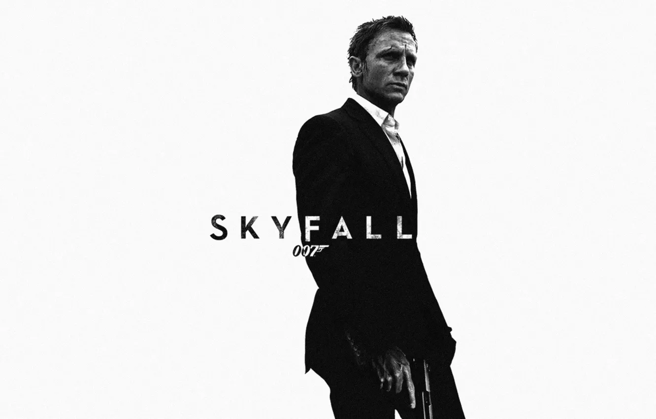 Photo wallpaper 2012, Daniel Craig, 007, James Bond, SKYFALL