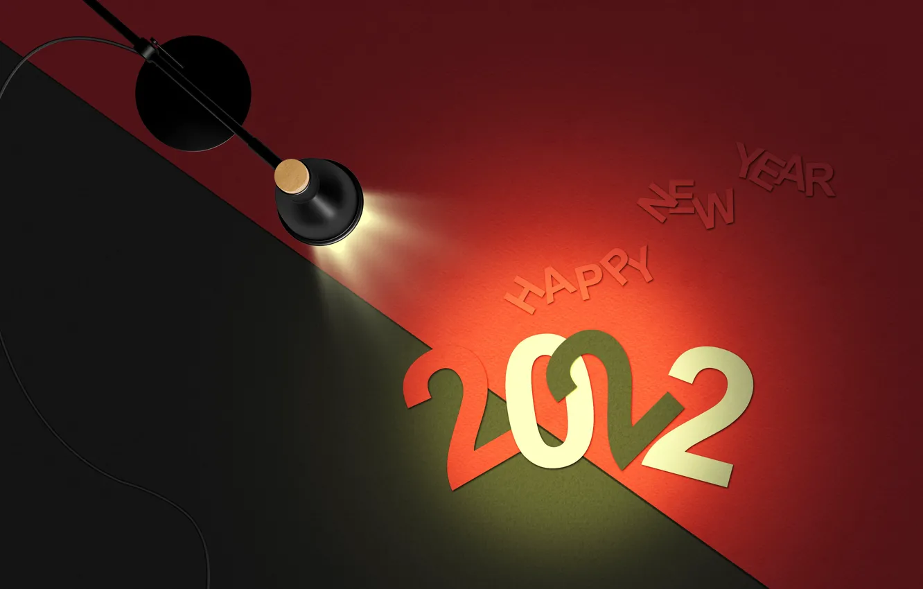 Photo wallpaper holiday, new year, happy new year, merry christmas, Happy New year, red and black, 2022, …
