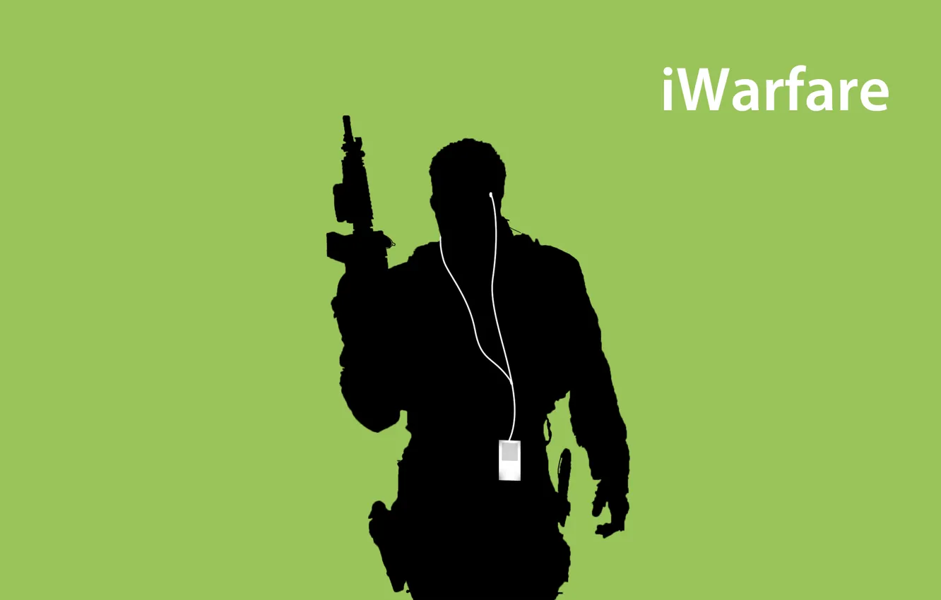Photo wallpaper iPod, Call of Duty, Modern Warfare 3, Sadat