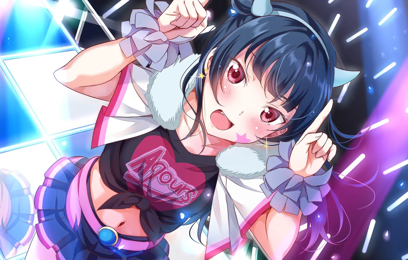 Photo wallpaper anime, art, girl, love live! school idol project