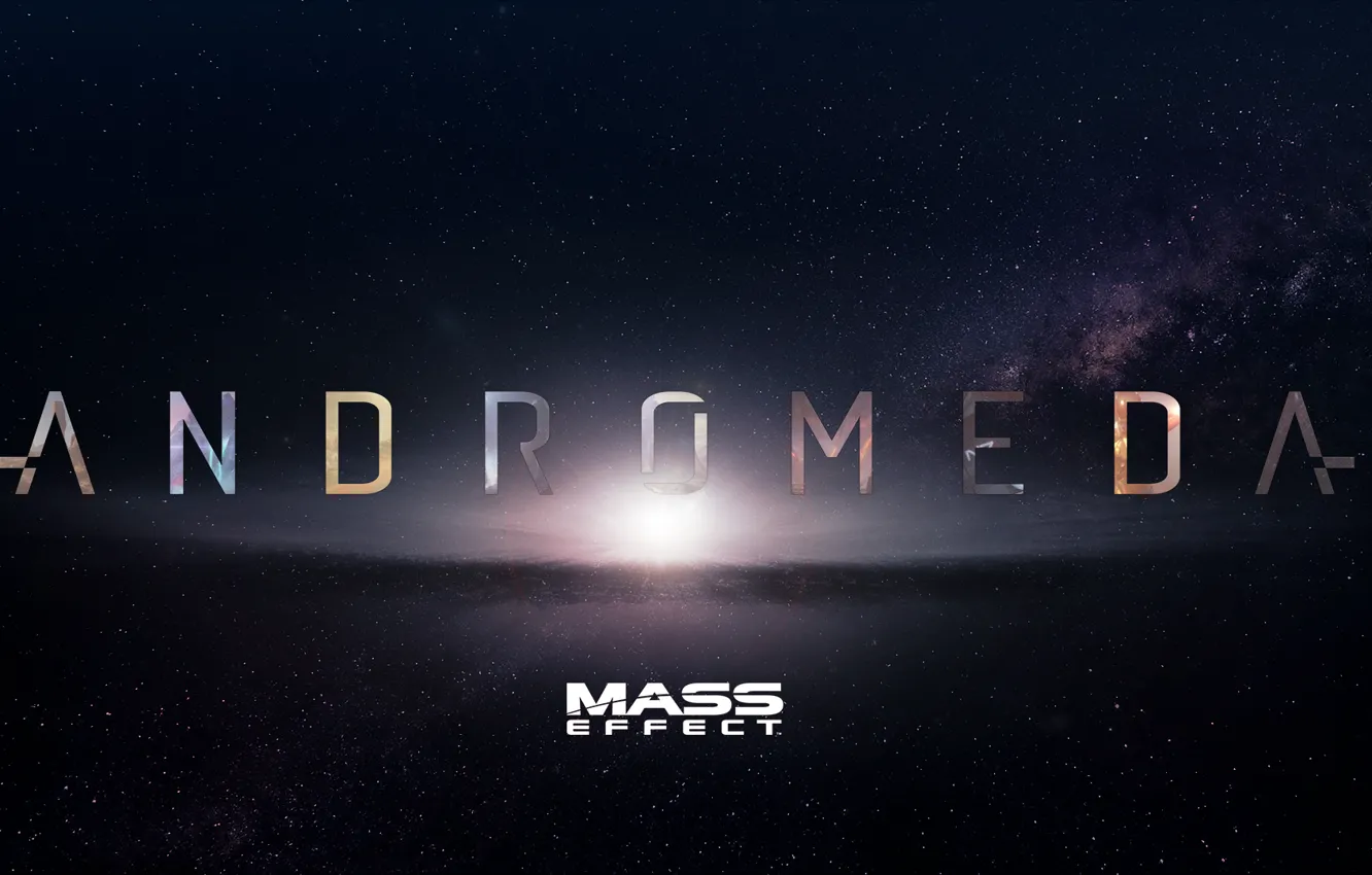 Photo wallpaper space, stars, mass effect, bioware, andromeda, Mass Effect: Andromeda