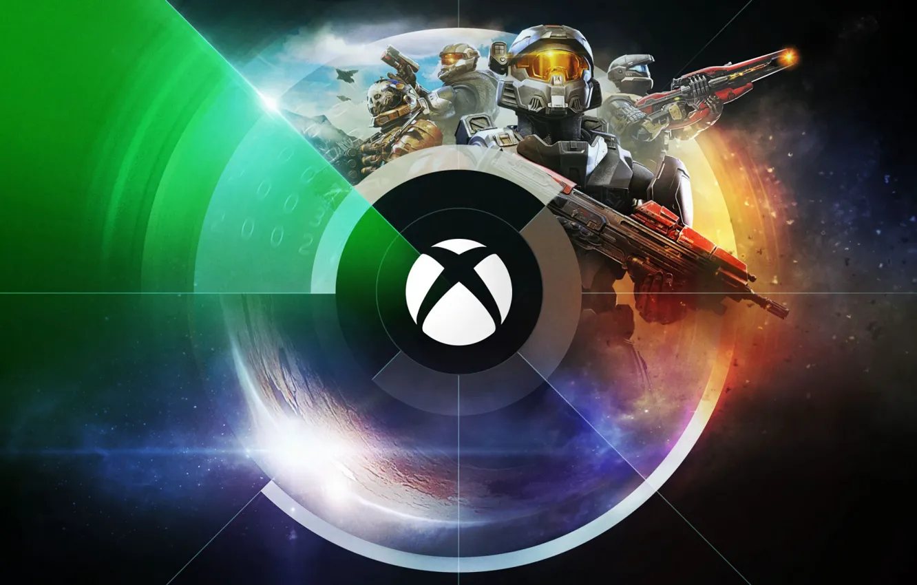 Photo wallpaper Microsoft, games, Xbox, E3