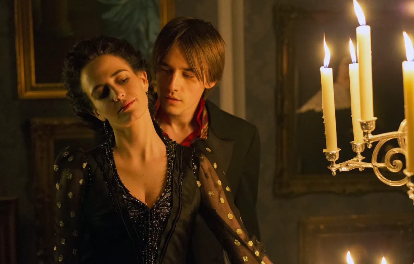 Photo wallpaper picture, candles, horror, the series, drama, Eva Green, Eva Green, Penny Dreadful