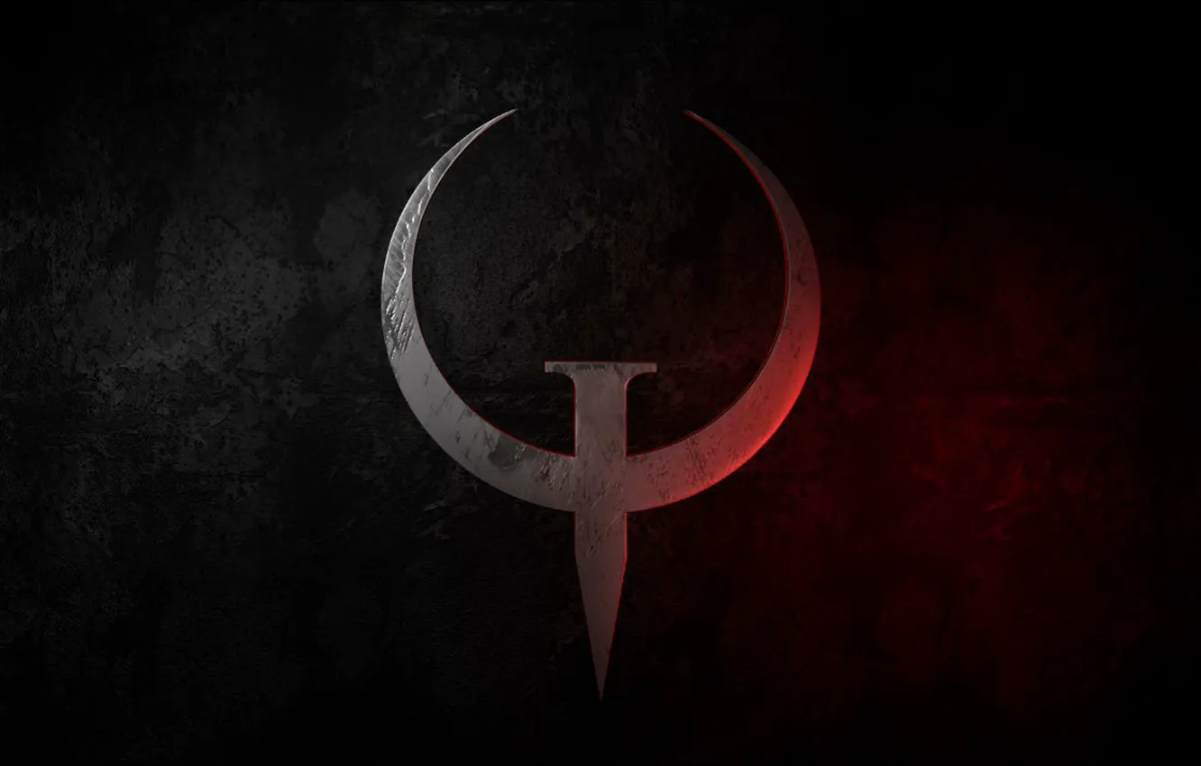 Photo wallpaper the game, logo, Bethesda Softworks, Logotype, Saber Interactive, id Software, Quake Champions, Quake Champions
