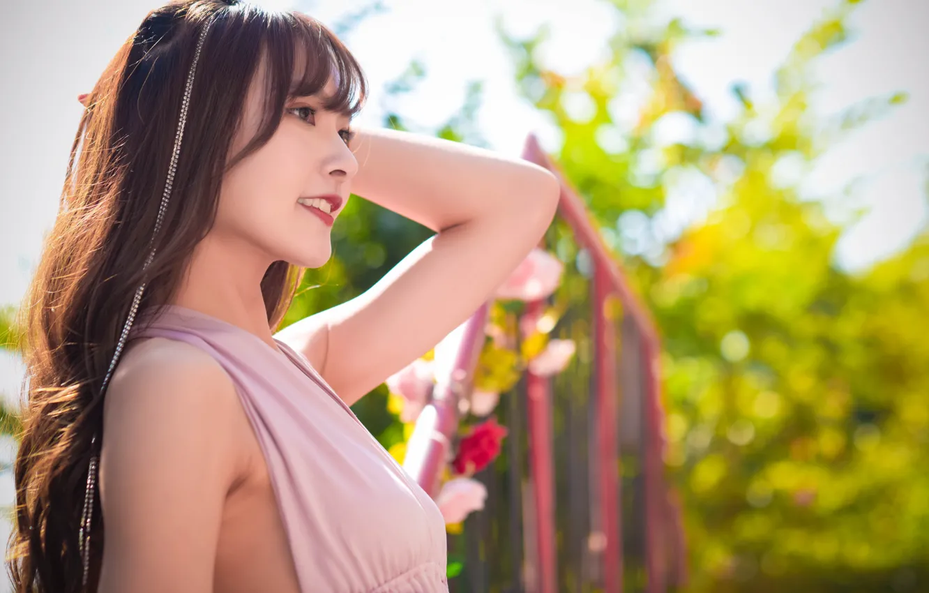 Photo wallpaper China, girl, sexy, girls, woman, model, asian, cute