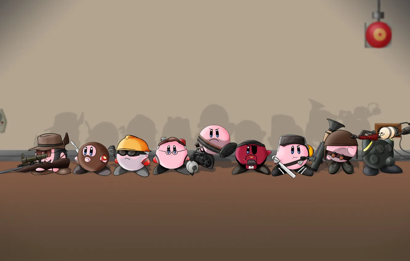 Photo wallpaper profession, bun