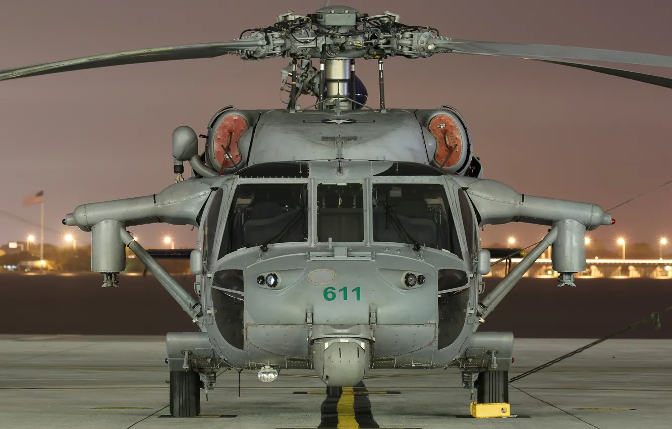 Photo wallpaper MH-60S, Knighthawk, carrier-based multipurpose helicopter