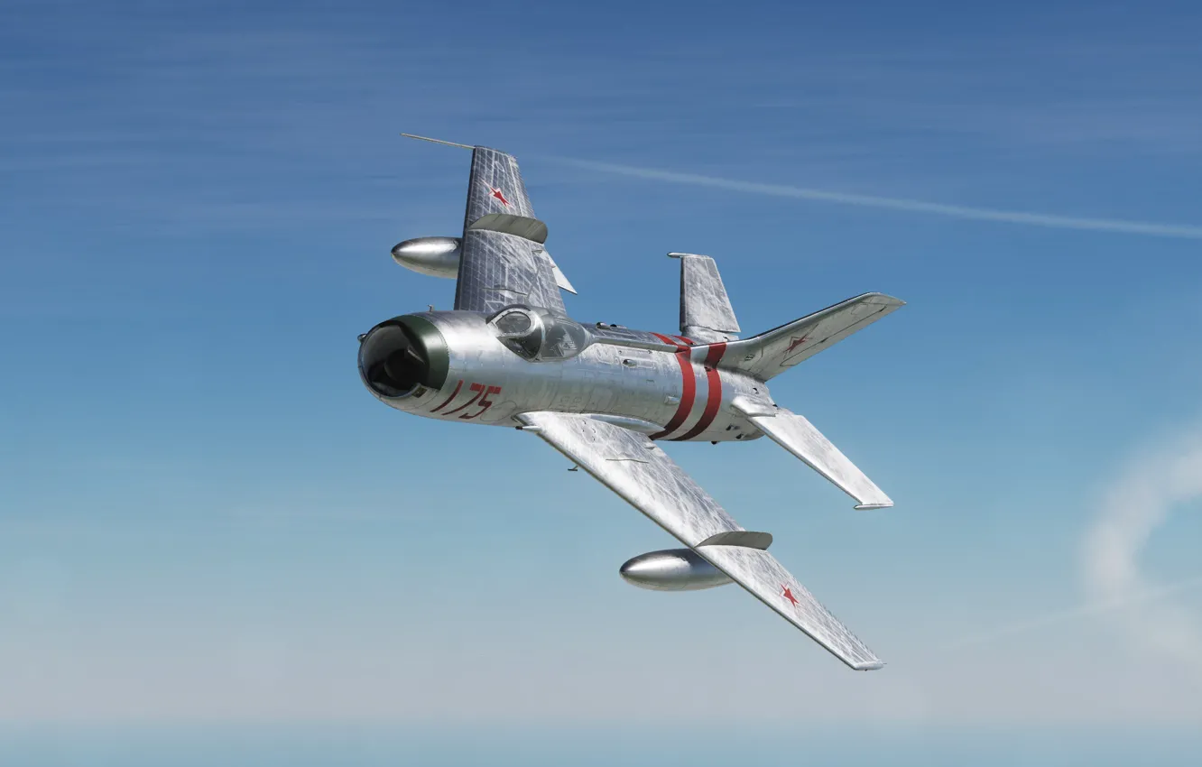 Photo wallpaper fighter-interceptor, KB MiG, MiG-19P