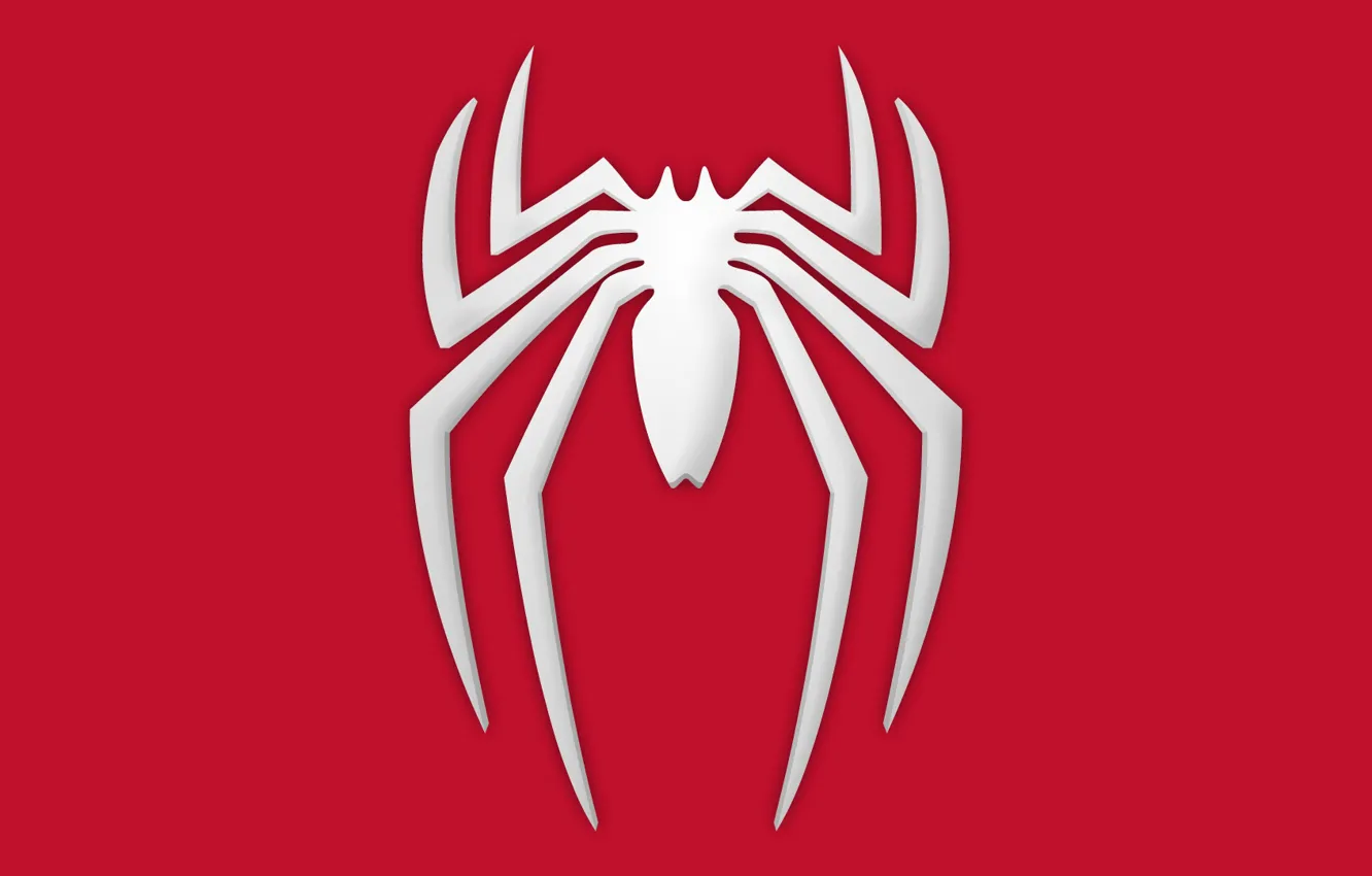 Photo wallpaper logo, game, symbol, Spider-Man, PS4, Playstation 4