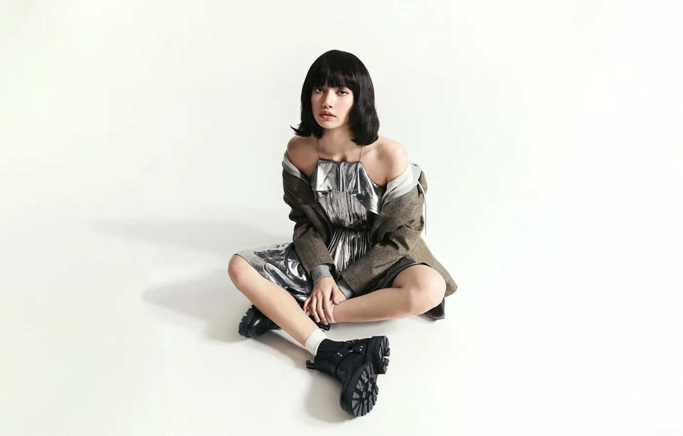 Photo wallpaper Wallpaper for desktop, Kpop, Blackpink, Lalisa Manoban, Fox Manoban, Lalisa Manoban, Thai singer, lisa manoban