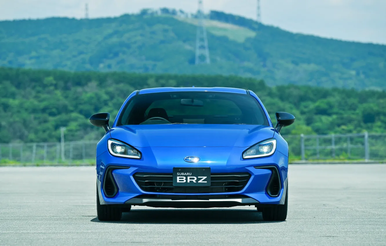 Photo wallpaper front view, subaru brz, Limited, 10th Anniversary