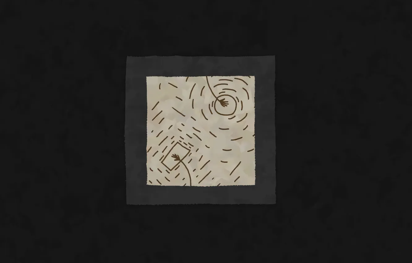 Photo wallpaper squares, hands, vladstudio