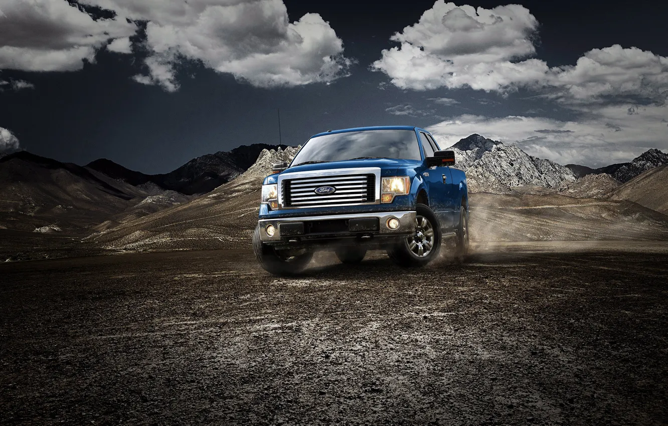 Photo wallpaper machine, auto, mountains, Wallpaper, Ford, jeep, SUV, wallpaper