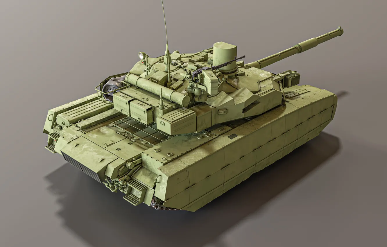Photo wallpaper Main battle tank, KHKBM named after A.A. Morozov, Oplot-M