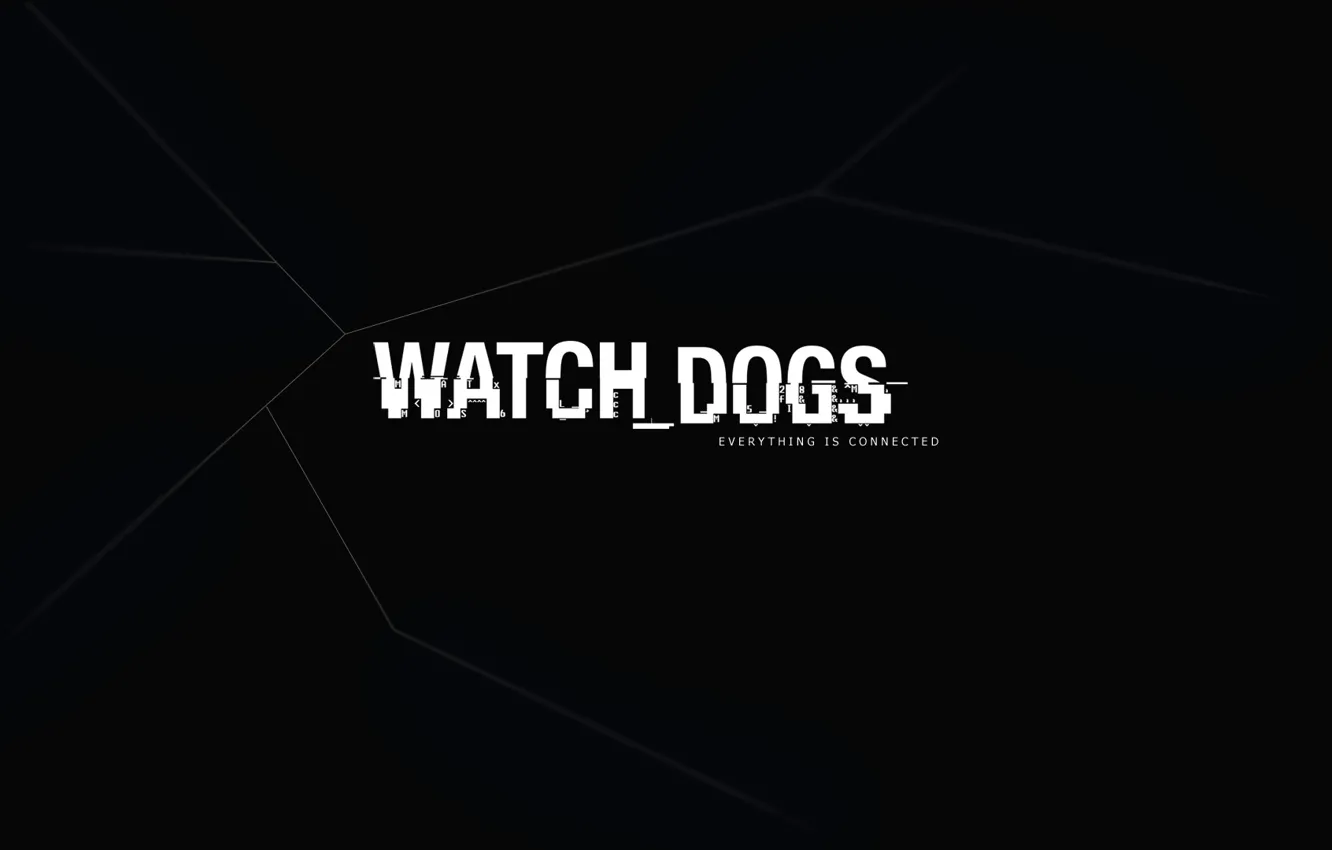 Photo wallpaper network, minimal, lines, dogs, watch, all network