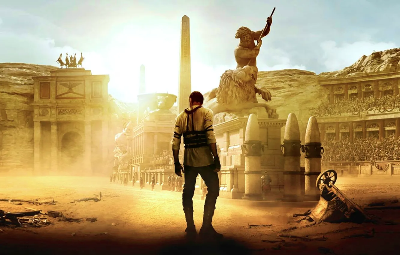 Photo wallpaper cinema, sword, Eagle, Revenge, Earth, soldier, weapon, lion