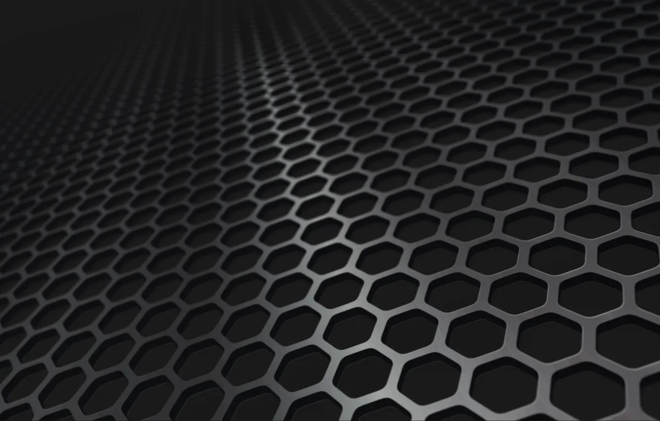 Photo wallpaper structure, grille, hexagons