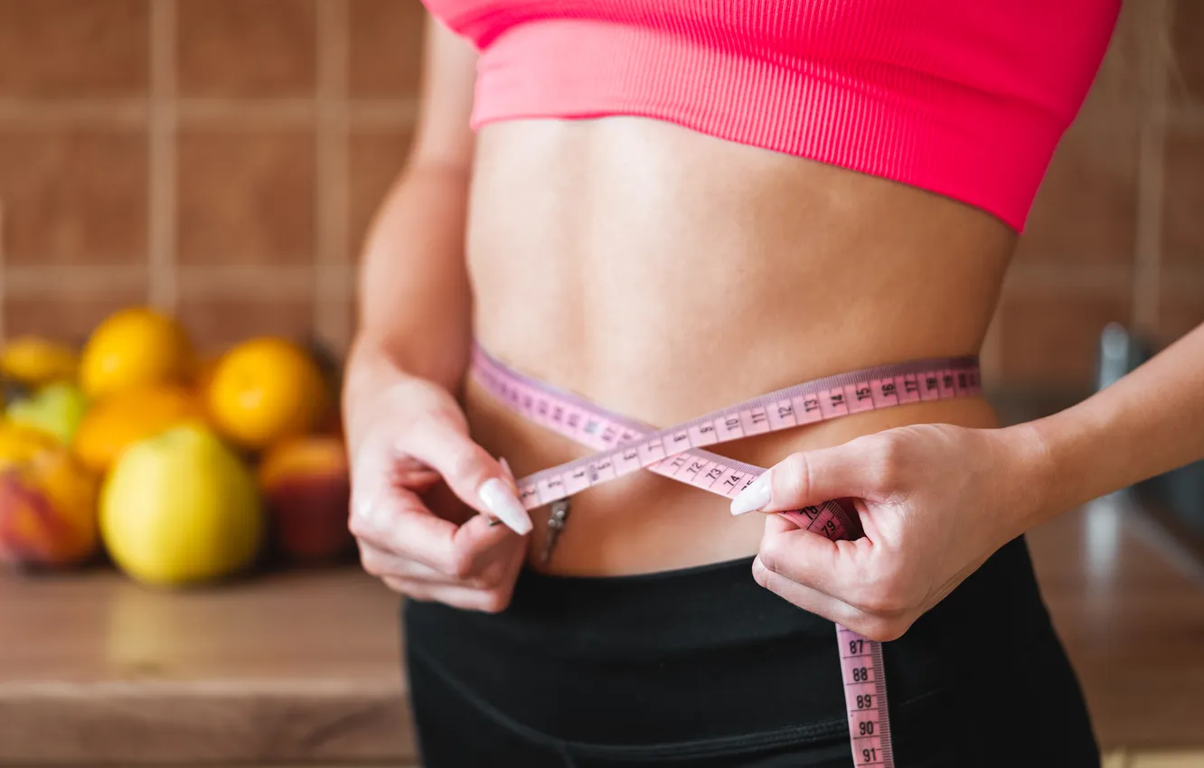 Photo wallpaper healthy living, exercising, eating well
