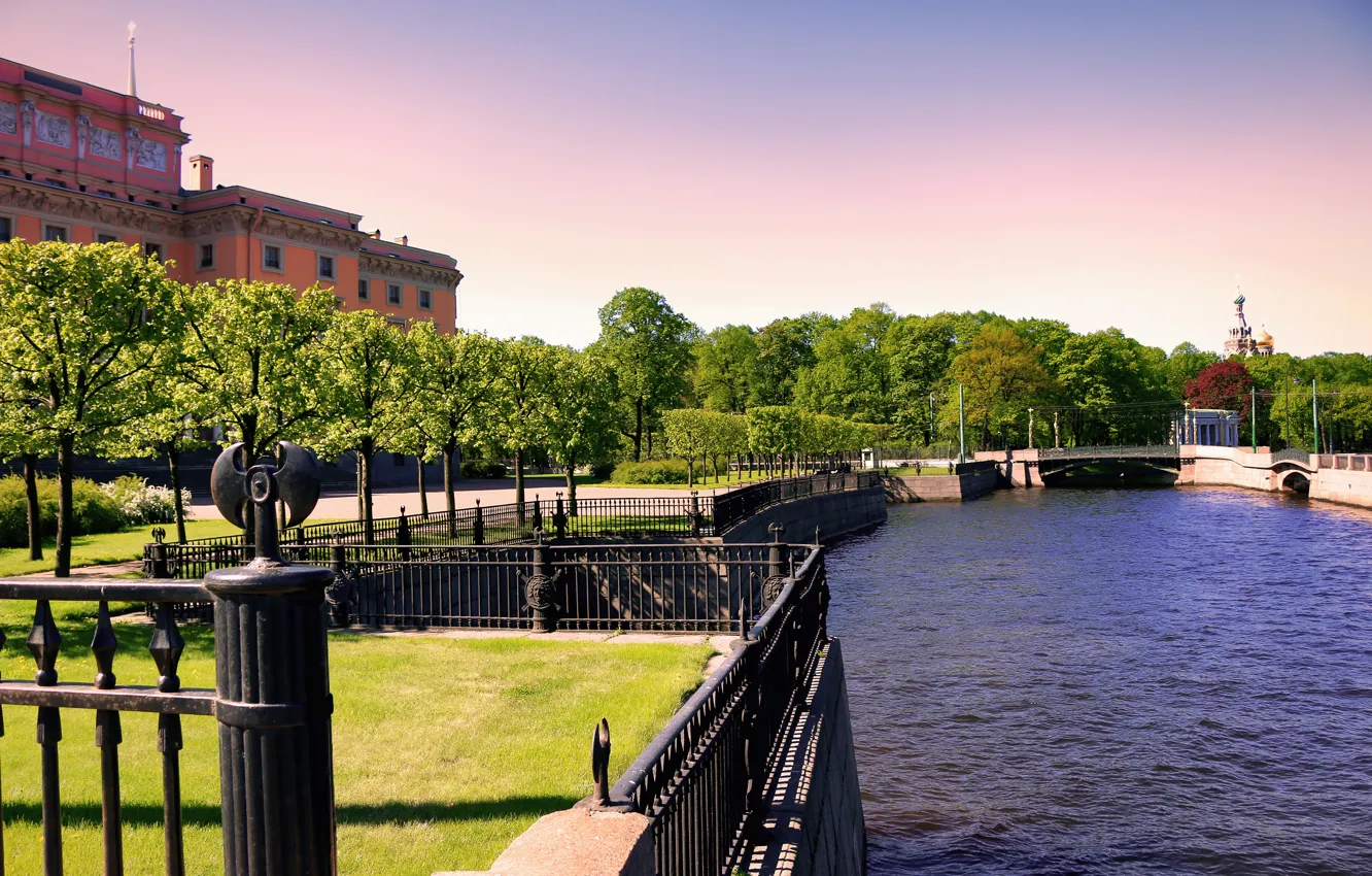 Photo wallpaper Saint Petersburg, saint-petersburg, Engineering, The Mikhailovsky castle