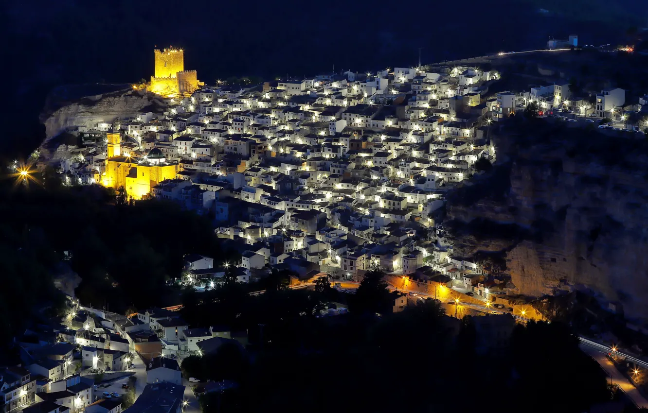 Photo wallpaper Spain, Castilla la Mancha, Alcala Del Jucar