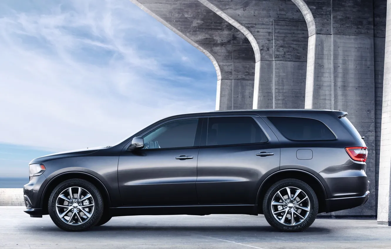 Photo wallpaper auto, the sky, view, Dodge, Dodge, side, Durango, R/T