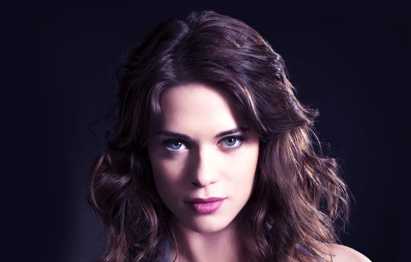 Photo wallpaper look, face, brunette, Lyndsy Fonseca