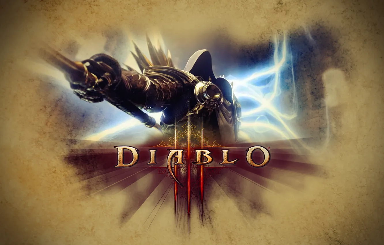 Photo wallpaper Blizzard, wings, angel, Diablo III, Blizzard Entertainment, Video Game, Tyrael, Archangel of Justice