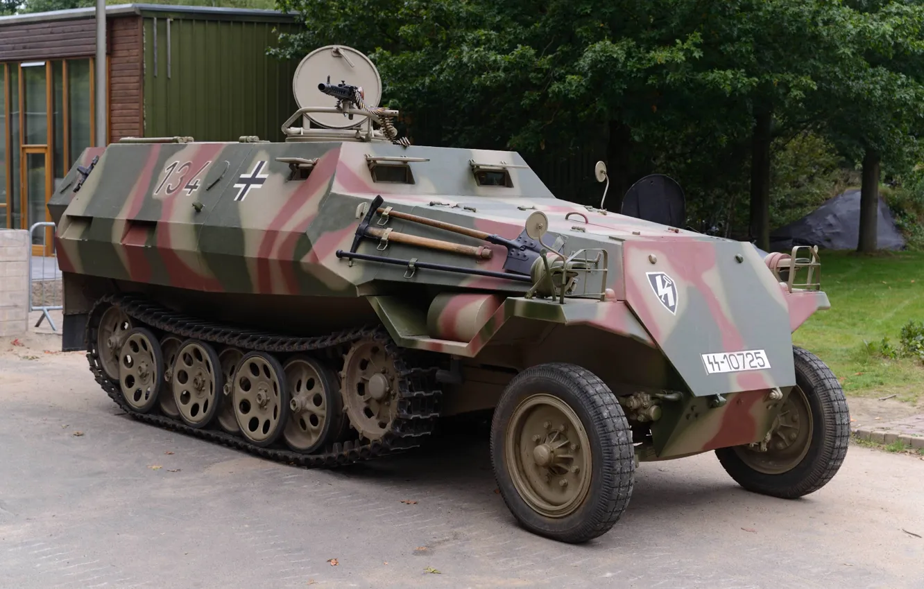 Photo wallpaper war, German, average, APC, period, Special motor vehicle, world, Second