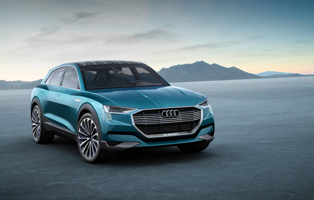 Photo wallpaper Audi, Audi, concept, the concept, quattro, 2015, e-trn